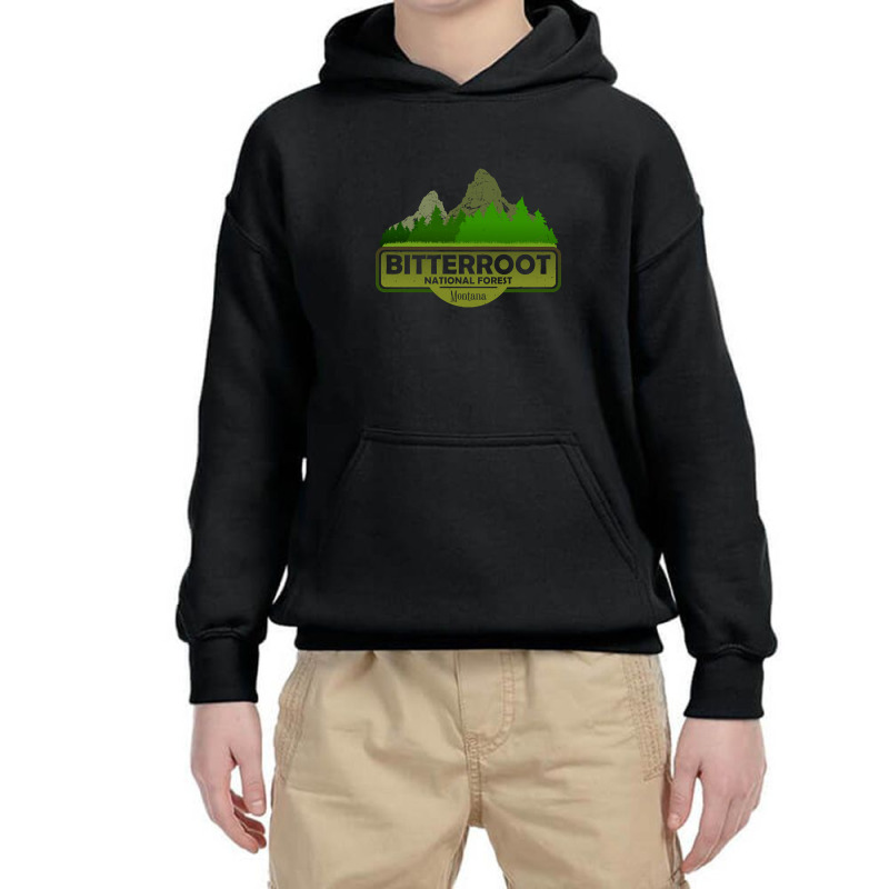 Bitterroot National Forest Mt State, Montana Usa, Nature Landscape Youth Hoodie by kayakbetween30 | Artistshot