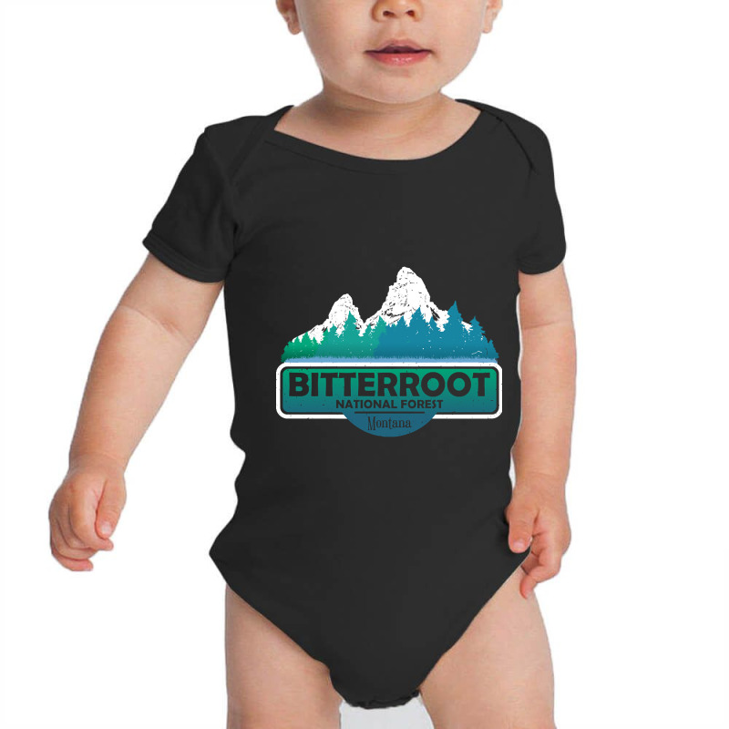 Bitterroot National Forest Mt State, Montana Usa, Nature Landscape-ng8 Baby Bodysuit by kayakbetween30 | Artistshot