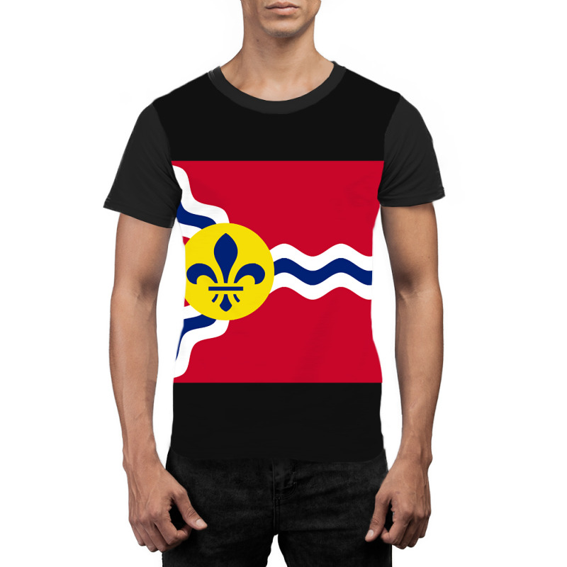 Flag Of St. Louis Graphic T-shirt by joanmouse000 | Artistshot