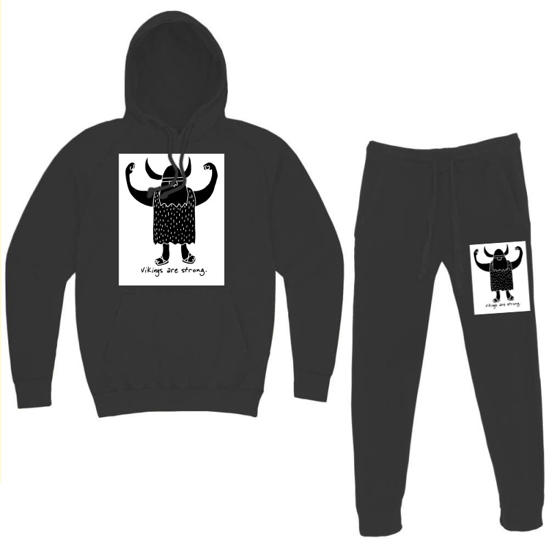 Strong Viking  Music Funny Hoodie & Jogger Set | Artistshot