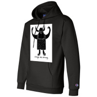 Strong Viking  Music Funny Champion Hoodie | Artistshot