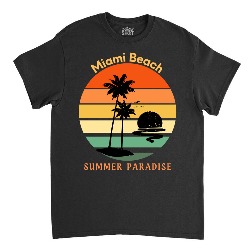 Summer Paradise Classic T-shirt by thebrandal | Artistshot