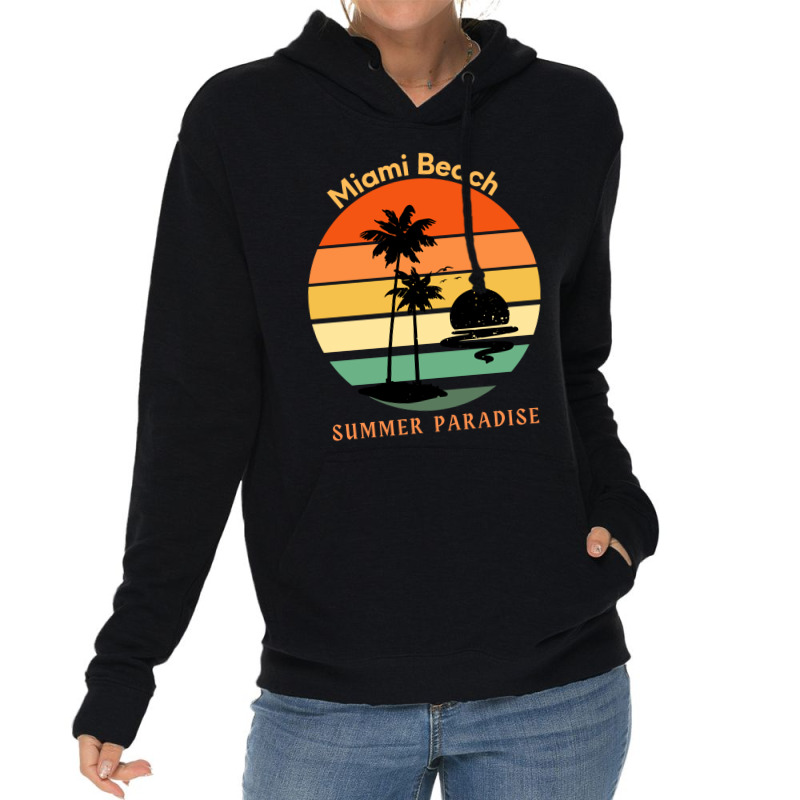 Summer Paradise Lightweight Hoodie by thebrandal | Artistshot