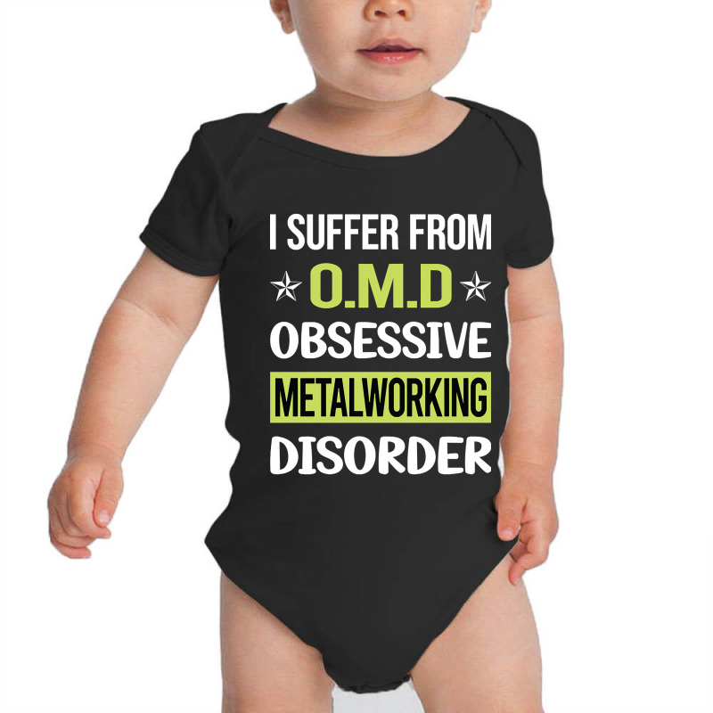 Obsessive Love Metalworking Metalworker Metal Working Baby Bodysuit | Artistshot