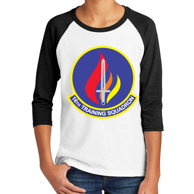 16th Training Squadron (u.s. Air Force) Youth 3/4 Sleeve by Weasetu1379 | Artistshot