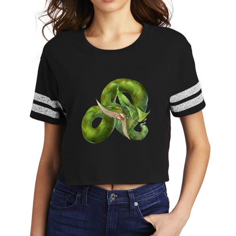 Predaplant Verte Anaconda Scorecard Crop Tee by DevynGiorgio | Artistshot