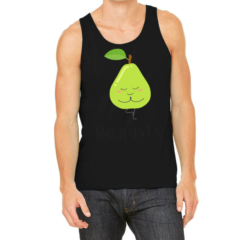 Namaste Meditation T  Shirt Namaste Pear, Meditation, Yoga T  Shirt Tank Top by slueilwitz869 | Artistshot