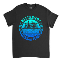 Bitterroot National Forest, Montana State, Nature Landscape-nc5od Classic T-shirt | Artistshot