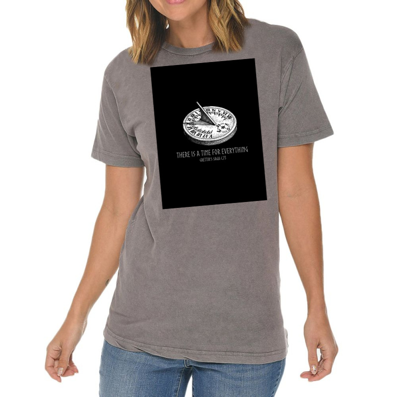 Viking Quote There Is A Time For Everything  Gift Vintage T-shirt | Artistshot