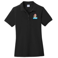 Pop Art Star Ladies Polo Shirt | Artistshot