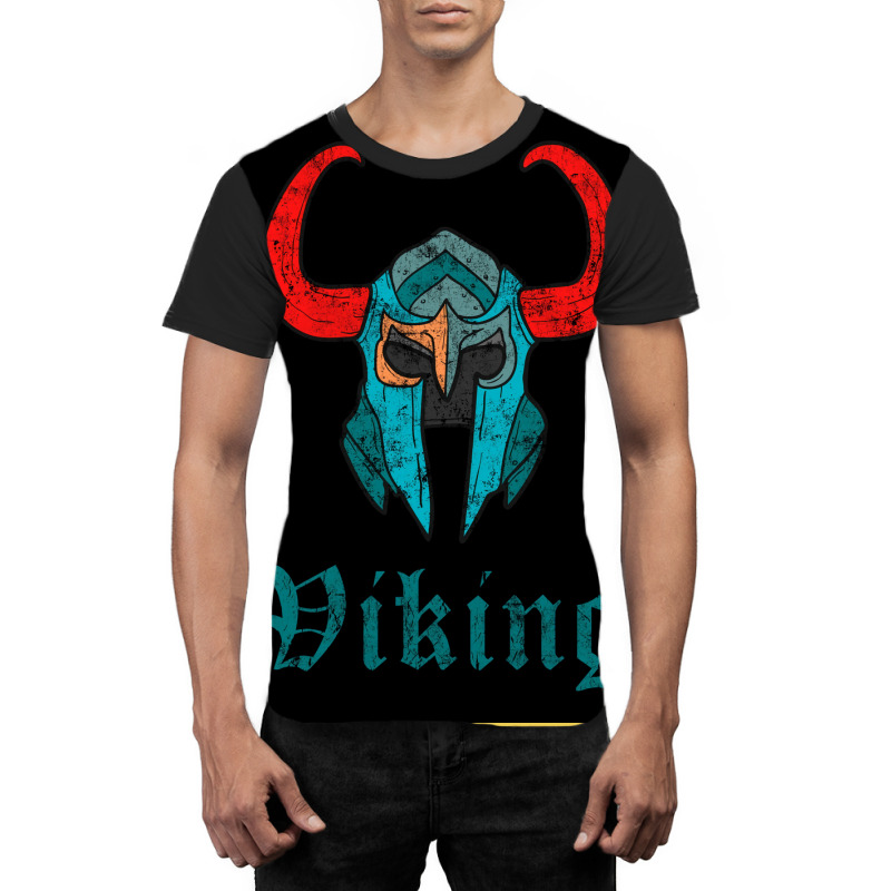 Viking Warrior Helmet  Summer Gift Graphic T-shirt | Artistshot