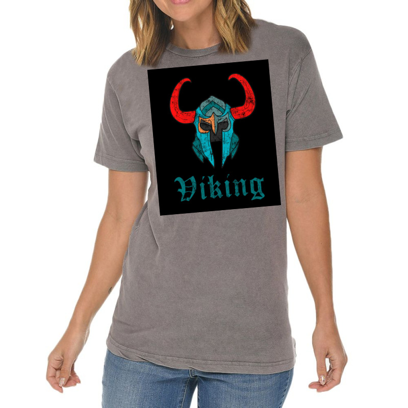 Viking Warrior Helmet  Summer Gift Vintage T-shirt | Artistshot