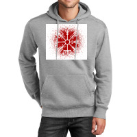 Vegvisir Red Spray  Yellow Blue Unisex Hoodie | Artistshot