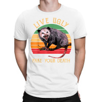 Live Ugly Fake Your Death Vintage Ugly Possum T Shirt T-shirt | Artistshot