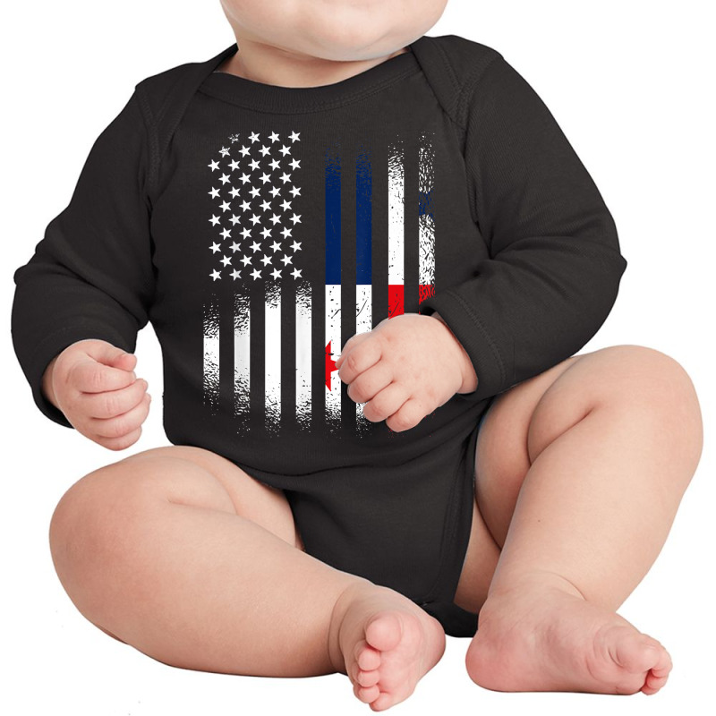 Panamanian American Heritage Month Panama Patriot Grown T Shirt Long Sleeve Baby Bodysuit by l71e1leis | Artistshot