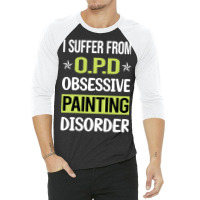 Obsessive Love Painting 3/4 Sleeve Shirt | Artistshot