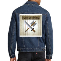 Viking  Retro Tumblr Men Denim Jacket | Artistshot