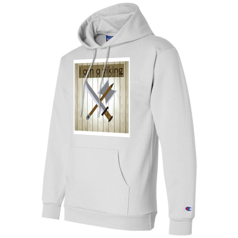 Viking  Retro Tumblr Champion Hoodie | Artistshot