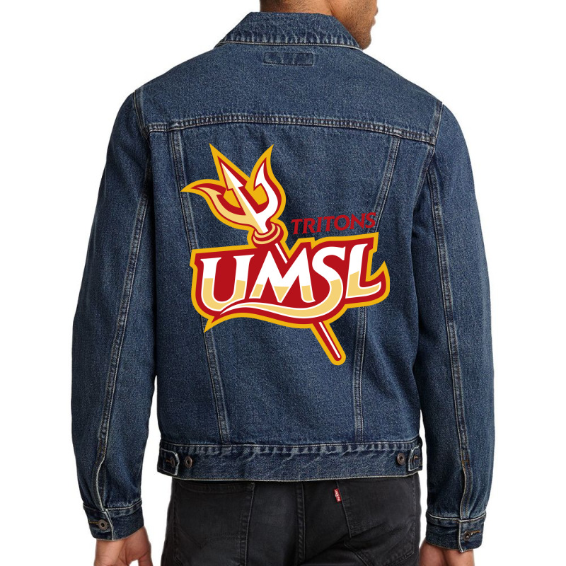 Umsl Tritons Men Denim Jacket by bawbawww | Artistshot