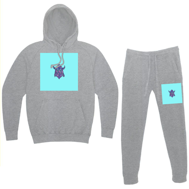 Viking Blood Art  Aesthetic Girl Hoodie & Jogger Set | Artistshot