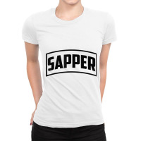 Sapper Tab   Combat Engineer T Shirt Ladies Fitted T-shirt | Artistshot