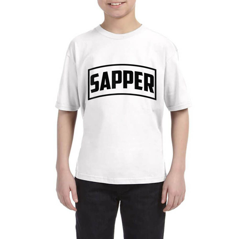 Sapper Tab   Combat Engineer T Shirt Youth Tee by hamlerf | Artistshot