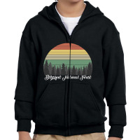 Bitterroot National Forest-jepqz Youth Zipper Hoodie | Artistshot