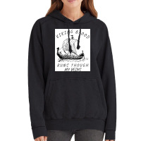 Viking Blood Runs Through My Veins Boat Norway Denmark Scandinavia  Bo Vintage Hoodie | Artistshot