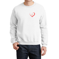 Trending Letter G Initial Valentines Day Couple For Him And Her Crewneck Sweatshirt | Artistshot