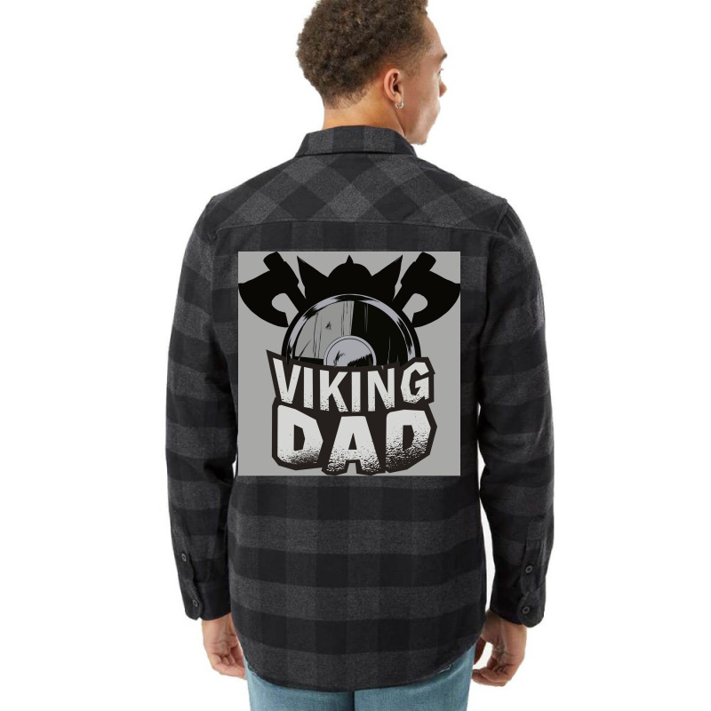 Viking Dad  Girl Quote Trending Flannel Shirt | Artistshot