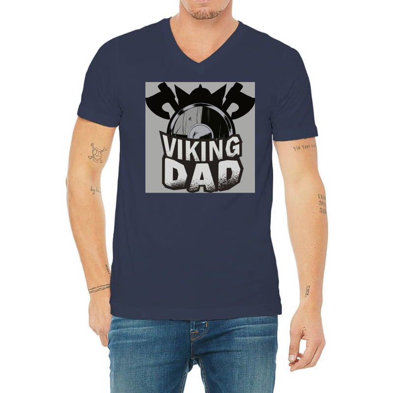 Viking Dad  Girl Quote Trending V-neck Tee | Artistshot