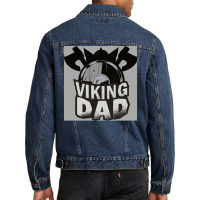 Viking Dad  Girl Quote Trending Men Denim Jacket | Artistshot