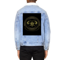 Viking Design  Vintage Aesthetic Unisex Sherpa-lined Denim Jacket | Artistshot