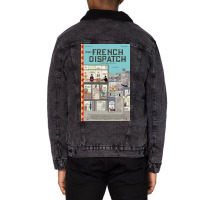 The French Dispatch (2021) Unisex Sherpa-lined Denim Jacket | Artistshot