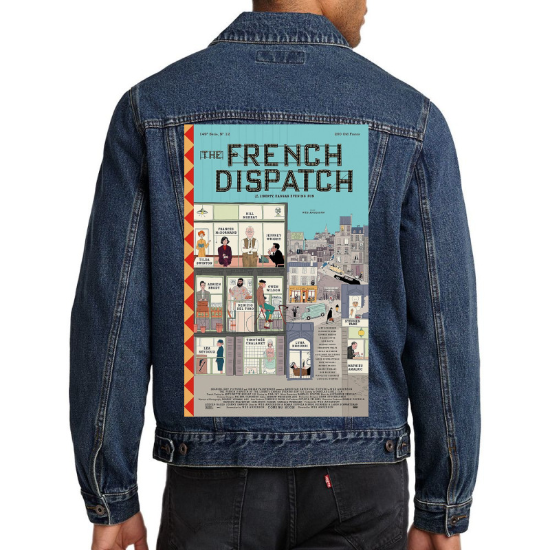 The French Dispatch (2021) Men Denim Jacket by ritaross | Artistshot