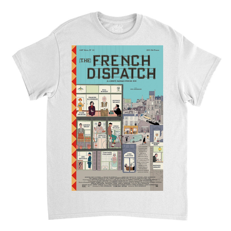 The French Dispatch (2021) Classic T-shirt by ritaross | Artistshot