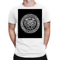 Viking Fenriswolf Fenrir Emblem Norse Mythology  Yellow T-shirt | Artistshot