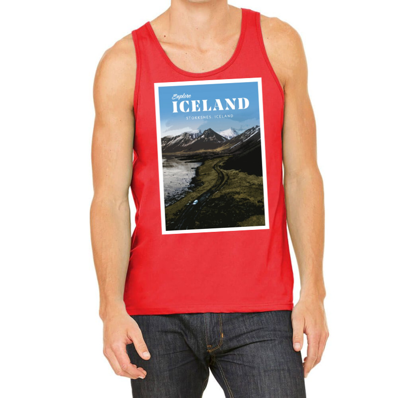 Visit Stokksnes Iceland  Cool Music Tank Top | Artistshot