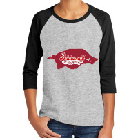 Arkansas Bridesmaid - Bachelorette Party Shirt Design With Vintage, Pu Youth 3/4 Sleeve | Artistshot