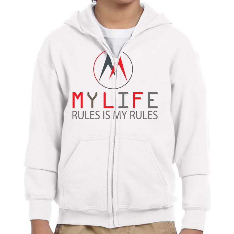 Life Tshirt Youth Zipper Hoodie | Artistshot