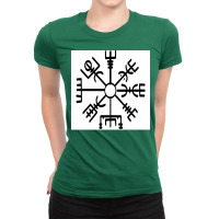 Viking Vegvisir  Hipster 70s Ladies Fitted T-shirt | Artistshot