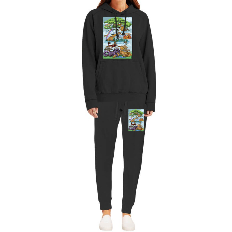 Yggdrasill The Nine Worlds  Funny Quote Tumblr Hoodie & Jogger Set | Artistshot