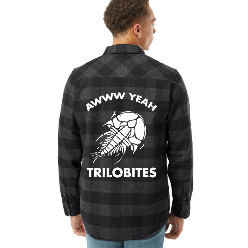 Aww Yeah Trilobites Science Flannel Shirt | Artistshot