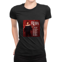 Reba Tour 2022  2023 Locations And Dates Ladies Fitted T-shirt | Artistshot