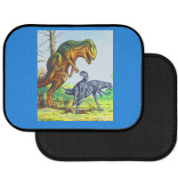 Allosaurus Vs Dryosaurus Poster Music Rear Car Mat | Artistshot