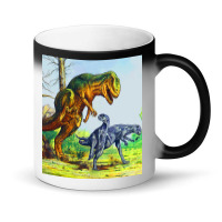 Allosaurus Vs Dryosaurus Poster Music Magic Mug | Artistshot