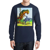 Allosaurus Vs Dryosaurus Poster Music Long Sleeve Shirts | Artistshot