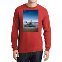 Viking Ship Sculpture Reykjavik Iceland  Aesthetic Hipster Long Sleeve Shirts | Artistshot