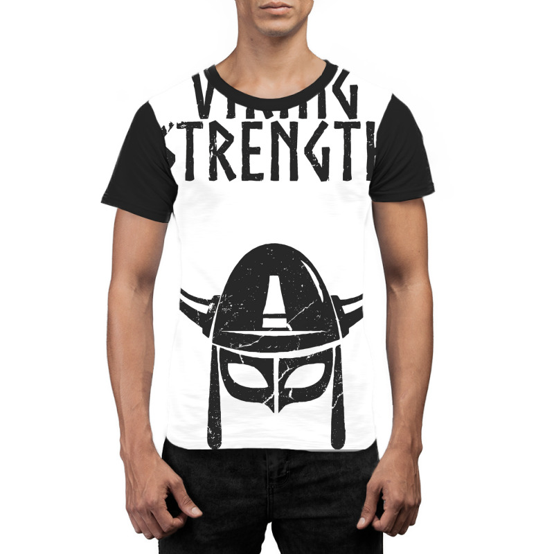 Viking Strength Workout Training Black Gym Menx27s Tshirt By Cyrca Ori Graphic T-shirt | Artistshot