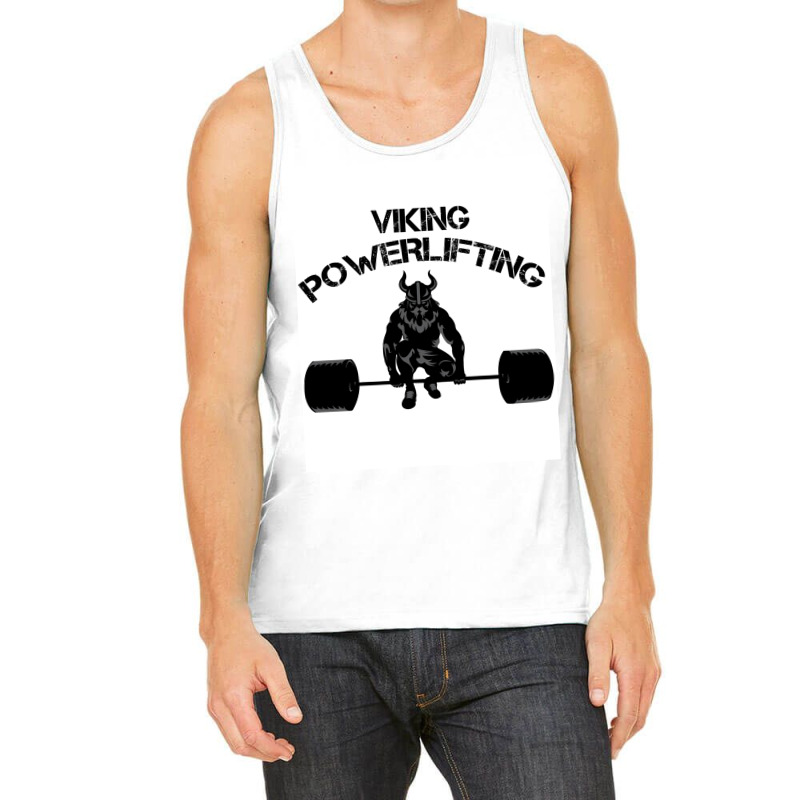 Viking Training Powerlifting Bodybuilding Fitness  80s Nostalgia Tank Top | Artistshot